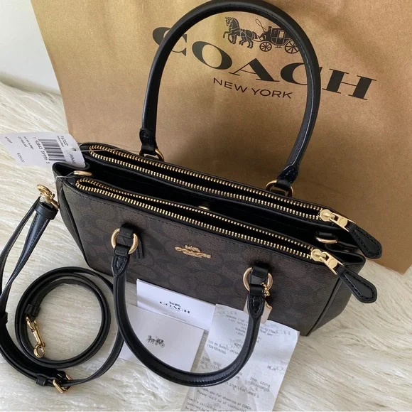 Coach Signature Mini Surrey - Picture 2 of 4